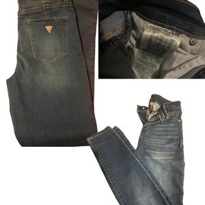 Guess Women's High Rise Blue Jeans